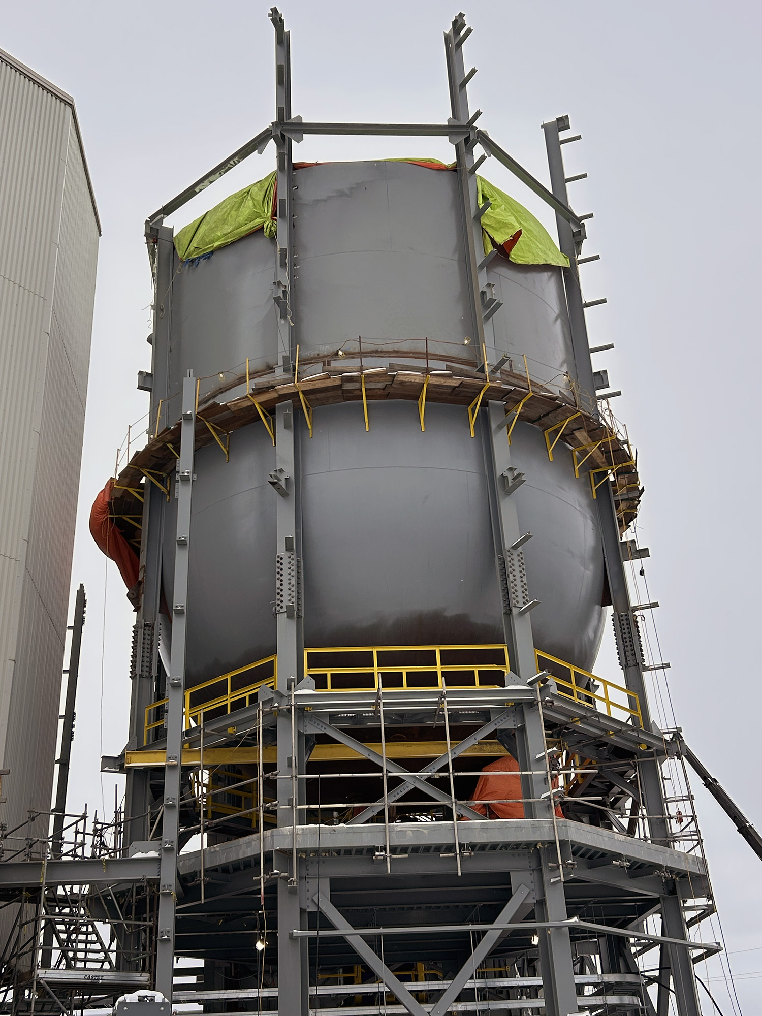 Industrial Tank Structure Cleaning (Sudbury Site)